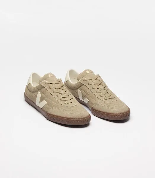 Veja Veja Damen-Sneaker Panenka Suede Taupe Pierre Bark – Produktbild 3 von 3