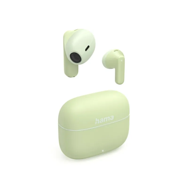 Hama Hama Bluetooth®-Kopfhörer "Freedom Light II", TWS Earbuds, Mikrofon, Grün, – Produktbild 1 von 5