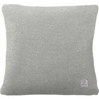 HANS NATUR Kissenbezug 40x40 cm Baumwolle vanilla-grey-melange Mit Reißverschluss – Produktbild 1 von 1