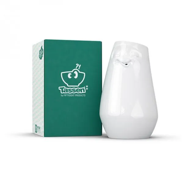 FIFTYEIGHT PRODUCTS FIFTYEIGHT PRODUCTS Porzellan Vase Entspannt in der Geschenkbox – Produktbild 1 von 4