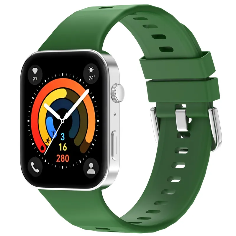 imoshion imoshion Silikonband für das Huawei Watch Fit 3, Grün, – Produktbild 1 von 1