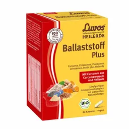 Heilerde-Gesellschaft Luvos Just Heilerde-Gesellschaft Luvos Just Luvos HEILERDE Ballaststoff Plus 60 St Kapseln – Produktbild 1 von 1
