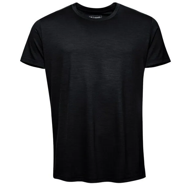 Kaipara - Merino Sportswear Kaipara - Merino Sportswear Urban Merino T-Shirt Herren Kurzarm Regular 200, Black, – Produktbild 1 von 1
