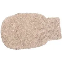 Kost Kamm Kost Kamm Massagehandschuh, Leinen gestrickt, Natur, braun, – Produktbild 1 von 1