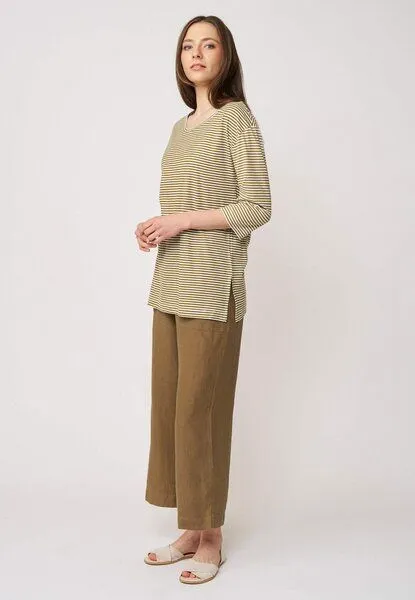 LANA Organic LANA Organic Longshirt, Modell Lia, Iza caspers - ecru, – Produktbild 3 von 4