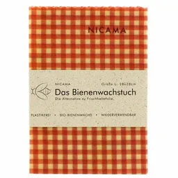 NICAMA NICAMA Bienenwachstuch "klassisch rot" – Produktbild 1 von 1