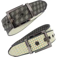 Seegarn Seegarn - Gürtel / Wendegürtel SeeSturm 4cm, Glanz schwarz, – Produktbild 2 von 4