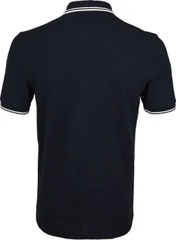 Fred Perry Fred Perry Polo Marine Dunkelblau mit weißen Doppelstreifen - Größe XXL – Produktbild 1 von 1