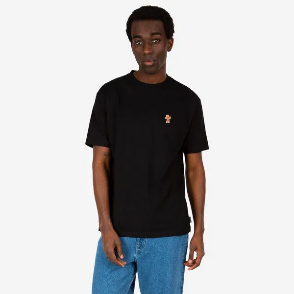 Iriedaily Iriedaily Cookieman Emb Tee, Schwarz, – Produktbild 3 von 3