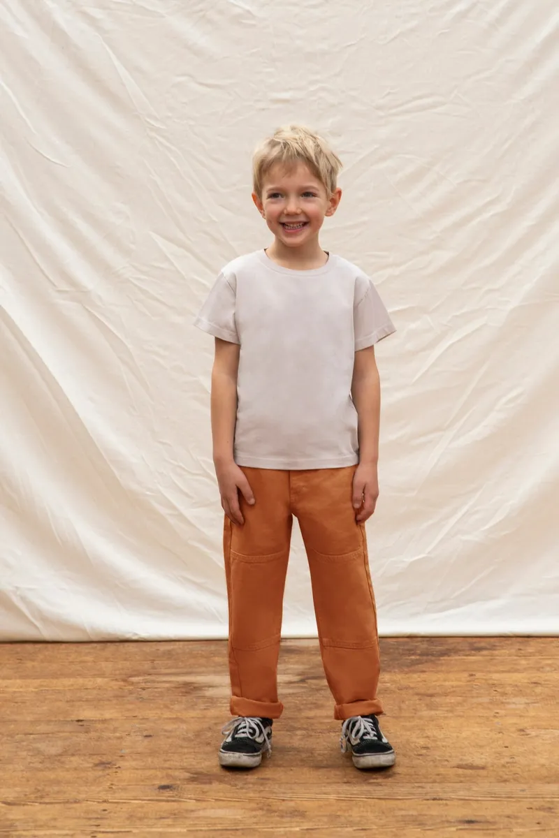 MATONA MATONA unisex vegan Hose Denim Copper Orange, Orange, – Produktbild 1 von 2