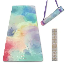 Yosana Yosana Yin Yogamatte Naturkautschuk (Bunte Wolken) – Produktbild 1 von 1