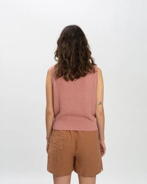 MATONA Matona Pullunder aus Baumwolle für Frauen / Cotton Knit Top, Dusk pink, – Produktbild 2 von 4