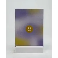 ettics STUDIO postkarte ettics STUDIO - smiley single lilac/yellow – Produktbild 1 von 1