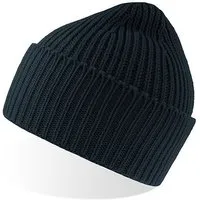 Atlantis Headwear Atlantis Headwear grob gestrickte Beanie-Mütze aus weichem, warmem Polylana®-Garn, Navy, – Produktbild 1 von 1