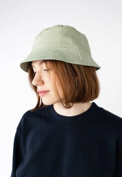 MELA MELA Bucket-Hat Modell: Aftab GOTS, Sage, – Produktbild 2 von 4