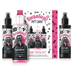 Bugalugs Bugalugs Pflegeset Baby Fresh 3-teilig (Shampoo 250ml, Entwirrer 200ml, Parfüm 200ml) 650ml – Produktbild 1 von 1