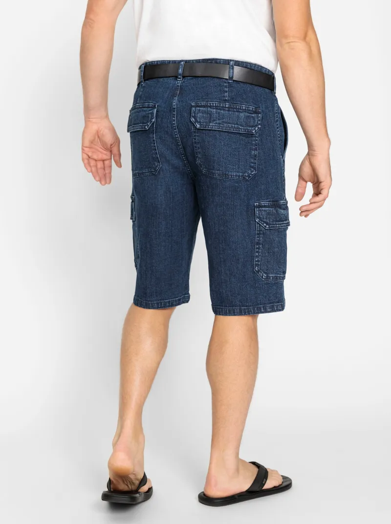Catamaran Jeansbermudas, Blue-stone-washed, – Produktbild 3 von 3