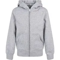 Build Your Brand Build Your Brand Kids´ Organic Basic Sweatjacke mit Kapuze – Produktbild 1 von 1