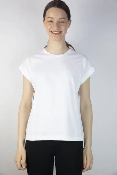 Kiwistories T-Shirt Kurzarm- 100%Org Baumwolle- Mate Print, Weiß, – Produktbild 2 von 2
