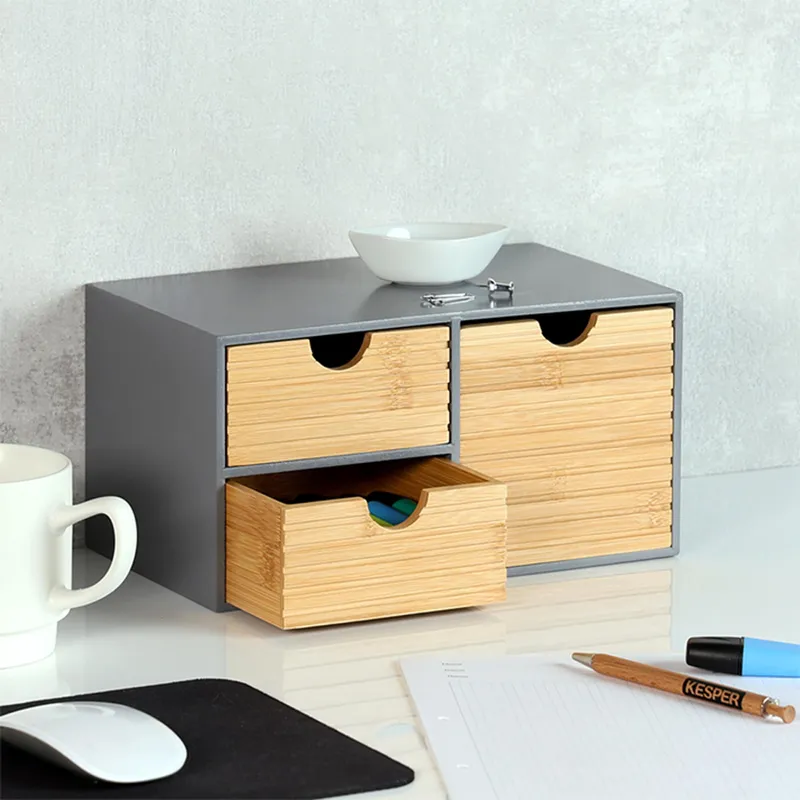 Kesper Organizer "flach", Grau | natur, – Produktbild 3 von 4