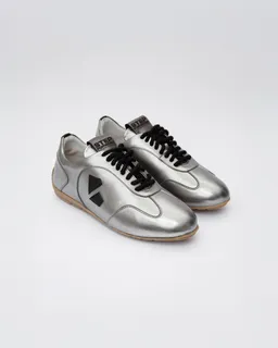 BOHEMA BOHEMA Damen vegan Sneaker Racer Metallic Grau – Produktbild 1 von 1