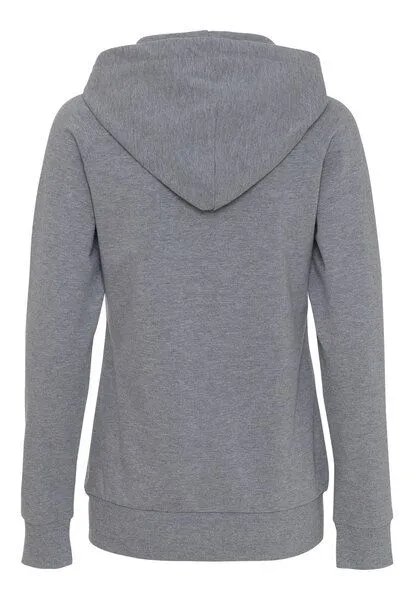 Greenspired Greenspired Damen Sport Hoody mit Zip 320g/m² XS-XL, Oxford grau, – Produktbild 2 von 2