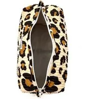 KIKOONI KIKOONI handgefertigte Kosmetiktasche "Oh Leo", Oh leo ( beige), – Produktbild 1 von 2