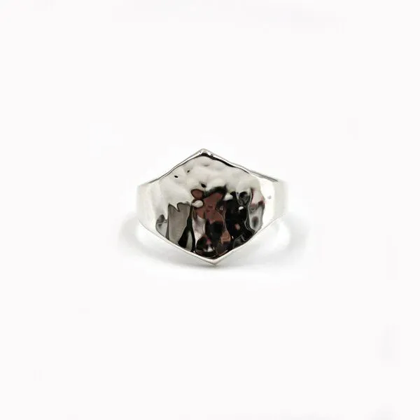 pakilia pakilia Ring "Rombo martillado" #8 – Produktbild 1 von 4