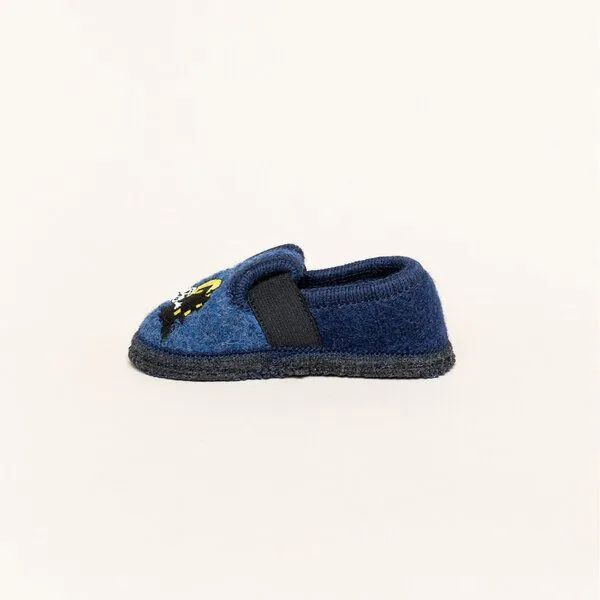 Kitz-Pichler Kitz-Pichler Walkpantoffel LM Bobby Gespenst, Jeansblau, – Produktbild 3 von 4