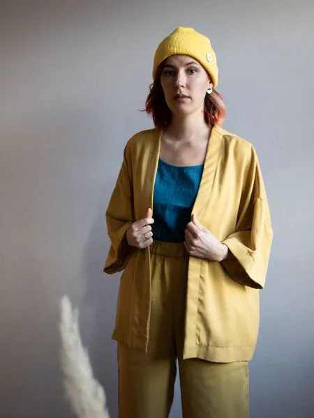 Ecostories Ecostories TENCEL-Culotte, Senf, – Produktbild 1 von 3
