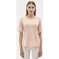 ORGANICATION ORGANICATION T-shirt aus Tencel Baumwolle Mix mit halblangen Ärmeln – Produktbild 1 von 1