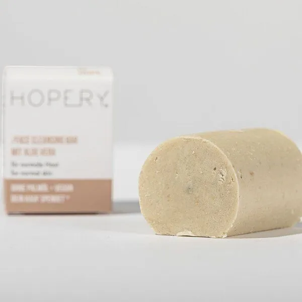 HOPERY HOPERY Gesichtsreinigung für normale Haut - Face cleansing bar mit Aloe Vera – Produktbild 3 von 3