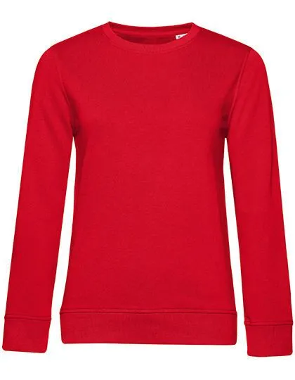 B&C Collection B&C Collection Damen Inspire Crew Neck Sweatshirt, Red, – Produktbild 2 von 3