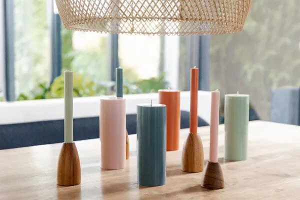 Originalhome Originalhome Gute Stabkerzen für bewusste Geschenke - paraffinfrei & vegan, Grün, – Produktbild 3 von 4