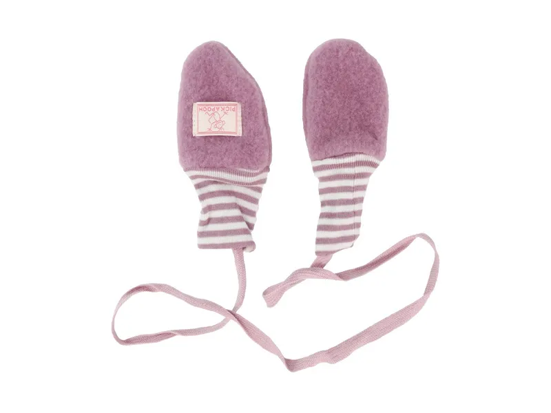 Pickapooh Pickapooh Baby und Kinder Fäustlinge Bio-Merinowolle Fleece altrose (bis 9 Monate), Rosa, – Produktbild 1 von 1