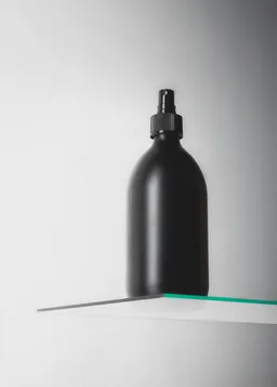 Schwarze Zerstäuber-Sprühflasche – Produktbild 1 von 1