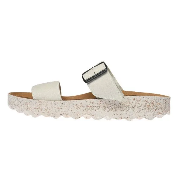 ASPORTUGUESAS ASPORTUGUESAS Damen Riemchensandale Coly, Off white, – Produktbild 1 von 4