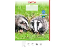 Memo memo Schulheft A5 lin. m. Rand Lin. 9 – Produktbild 1 von 1