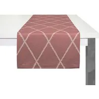 Nature by Adam Nature by Adam Tischläufer aus 100% Bio-Baumwolle - Made in Germany - Casket Valdelana light, Cherryrot, – Produktbild 1 von 1