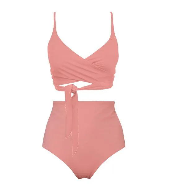 Anekdot Anekdot Bikini Set Lin Top + Core High Slip, Pink (blush), – Produktbild 1 von 3