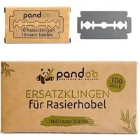 pandoo pandoo Rasierklingen aus Edelstahl | 100er Pack - Ersatzklingen Klingen für Rasierhobel – Produktbild 1 von 1