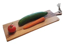 ReineNatur ReineNatur Baguettebrett - Schneidebrett - Mit Griff & Kordel - Esche – Größe: 55 x 15 x 1,5 cm – Produktbild 1 von 1
