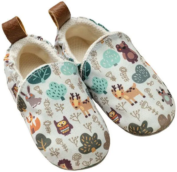 Pololo Pololo Barfuß-Hausschuhe aus Seaqual Yarn, Futter aus Baumwolle (organic) vegan, Wald, – Produktbild 2 von 4
