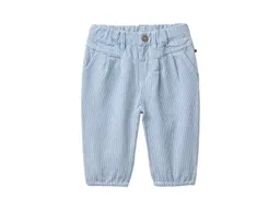 People Wear Organic People Wear Organic Hose jeansblau gestreift Gr. 98 – Produktbild 1 von 1