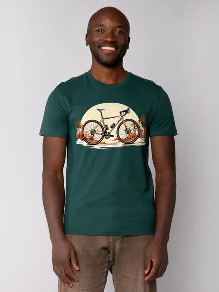watapparel watapparel T-Shirt Unisex Gravelbike, Glazed green, – Produktbild 1 von 3