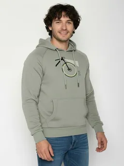 GreenBomb GREENBOMB Bike Light Trek - Hoodie aus Bio-Baumwolle mit Raglan-Arm / hochwertiger Print / GOTS / Fair & Vegan – Produktbild 1 von 1