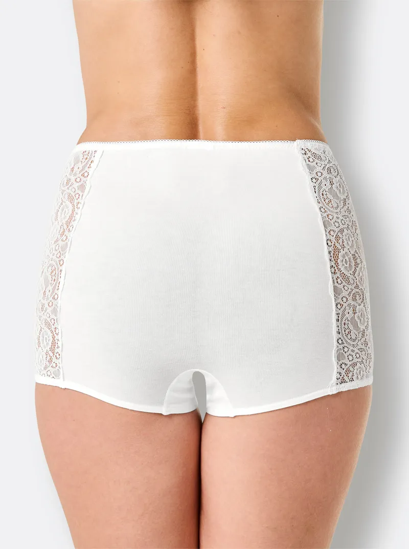 wäschepur Panty weiß, Weiß, – Produktbild 2 von 2