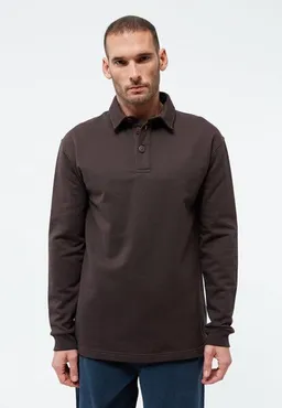 Givn Berlin Givn Berlin Sweater GBHANNES aus Bio-Baumwolle mit Kragen und Knopfleiste – Produktbild 1 von 1