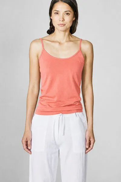 HempAge HempAge Trägertop Hanf/Biobaumwolle, Peach (orange), – Produktbild 2 von 4