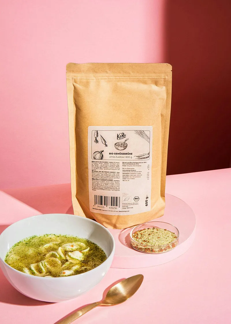 KoRo Bio Gemüsebrühe 600 g – Produktbild 2 von 5